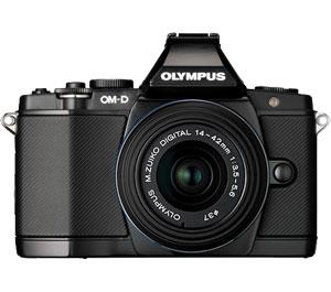 Olympus OM-D E-M5 Micro 4/3 Digital Camera & 14-42mm II Lens (Black/Black) - Digital Cameras and Accessories - Hip Lens.com
