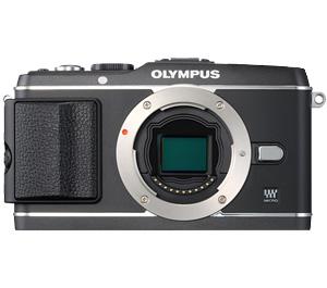Olympus PEN E-P3 Micro 4/3 Digital Camera Body (Black) - Refurbished includes Full 1 Year Warranty