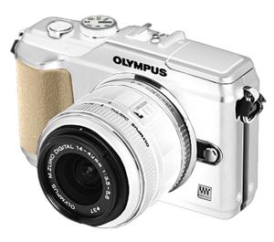 Olympus PEN E-PL2 Micro 4/3 Digital Camera & 14-42mm II Lens (White) - Refurbished includes Full 1 Year Warranty - Digital Cameras and Accessories - Hip Lens.com