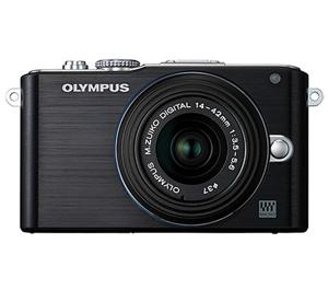 Olympus PEN E-PL3 Micro 4/3 Digital Camera & 14-42mm II Lens (Black) - Refurbished includes Full 1 Year Warranty - Digital Cameras and Accessories - Hip Lens.com
