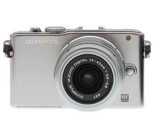 Olympus PEN E-PL3 Micro 4/3 Digital Camera & 14-42mm II Lens (Silver) - Refurbished includes Full 1 Year Warranty - Digital Cameras and Accessories - Hip Lens.com