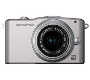 Olympus PEN Mini E-PM1 Micro Digital Camera & 14-42mm II Lens (Silver) - Refurbished includes Full 1 Year Warranty - Digital Cameras and Accessories - Hip Lens.com