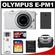 Olympus PEN Mini E-PM1 Micro 4/3 Digital Camera & 14-42mm II Lens (White/Silver) with 16GB Card + Battery + Case + Accessory Kit