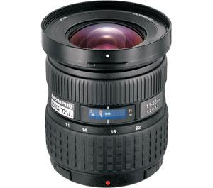 Olympus Zuiko 11-22mm f/2.8-3.5 Digital Lens - Refurbished includes Full 1 Year Warranty