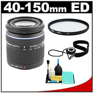 Olympus Zuiko 40-150mm f/4.0-5.6 Digital Lens - Refurbished with Filter + Cleaning Kit - Digital Cameras and Accessories - Hip Lens.com