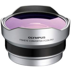 Olympus FCON-P01 Fisheye Converter Lens for M.Zuiko 14-42mm II Lens (Silver) - Digital Cameras and Accessories - Hip Lens.com