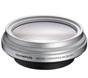 Olympus MCON-P01 Macro Converter for M.Zuiko 14-42mm II  14-150mm  40-150mm Lens (Silver) - Digital Cameras and Accessories - Hip Lens.com