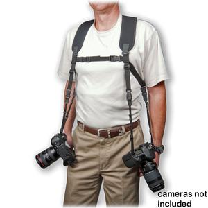 Op/Tech Dual Camera Strap Harness (Regular Size) - Digital Cameras and Accessories - Hip Lens.com
