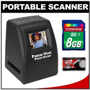 Pana-Vue Pana-Scan Portable Stand-Alone 35mm Slide & Film Negative Digital Image Scanner with 8GB Card - Digital Cameras and Accessories - Hip Lens.com