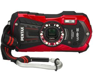 Pentax Optio WG-2 Shock & Waterproof Digital Camera (Vermillion Red) - Digital Cameras and Accessories - Hip Lens.com