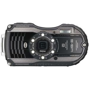 Pentax WG-3 Shock & Waterproof Digital Camera (Black)