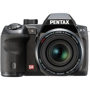 Pentax X-5 Megazoom Digital Camera (Black)