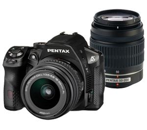 Pentax K-30 Weather Sealed Digital SLR Camera with DA L 18-55mm & 50-200mm Lenses (Black) - Digital Cameras and Accessories - Hip Lens.com