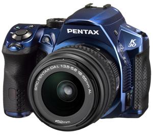 Pentax K-30 Weather Sealed Digital SLR Camera with DA L 18-55mm Lens (Blue) - Digital Cameras and Accessories - Hip Lens.com
