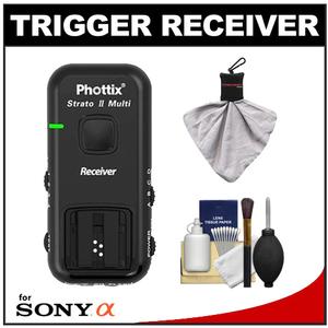 Phottix Strato II Wireless Multi 5-in-1 Receiver (for Sony Cameras & Flash) with Cleaning Kit - Digital Cameras and Accessories - Hip Lens.com