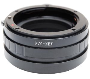 Phottix Adapter Ring: Nikon AI Lens (G series) to Sony Alpha NEX Camera - Digital Cameras and Accessories - Hip Lens.com