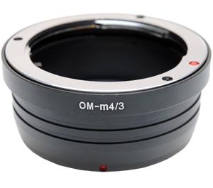 Phottix Adapter Ring: Olympus OM Lens to Olympus Pen  OM-D & Panasonic Micro 4/3 Camera - Digital Cameras and Accessories - Hip Lens.com