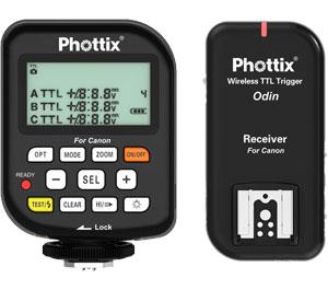Phottix Odin Wireless TTL Flash Trigger Set (for Canon Cameras) - Digital Cameras and Accessories - Hip Lens.com