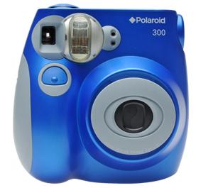Polaroid PIC-300L Instant Film Analog Camera (Blue) - Digital Cameras and Accessories - Hip Lens.com