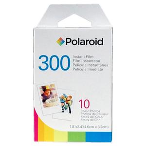 Polaroid 300 Instant Film for PIC300 Series Cameras (10 Color Prints) - Digital Cameras and Accessories - Hip Lens.com