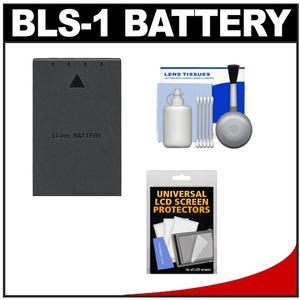 Power2000 ACD-272 BLS-1 Rechargeable Battery for Olympus BLS-1 & BLS-5 with Cleaning Kit - Digital Cameras and Accessories - Hip Lens.com