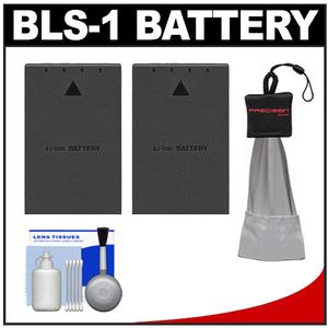 Power2000 ACD-272 BLS-1 Rechargeable Battery for Olympus BLS-1 & BLS-5 with Spudz + Cleaning Kit - Digital Cameras and Accessories - Hip Lens.com