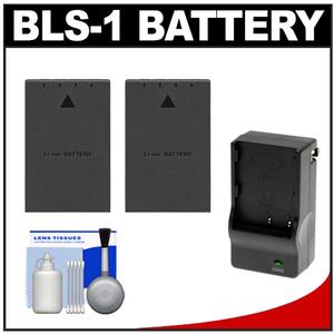 Power2000 ACD-272 Rechargeable BLS-1 Battery for Olympus BLS-1 & BLS-5 with Charger + Cleaning Kit - Digital Cameras and Accessories - Hip Lens.com