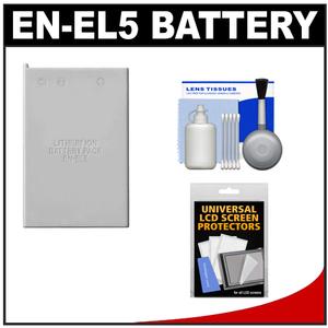 Power2000 ACD-231 Rechargeable Battery for Nikon EN-EL5 with Cleaning Kit - Digital Cameras and Accessories - Hip Lens.com