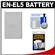 Power2000 ACD-231 Rechargeable Battery for Nikon EN-EL5 with Cleaning Kit