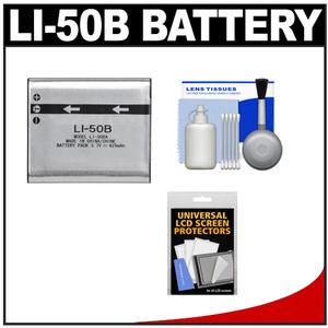 Power2000 ACD-286 Rechargeable Li-Ion Battery for Olympus Li-50B with Cleaning Kit - Digital Cameras and Accessories - Hip Lens.com