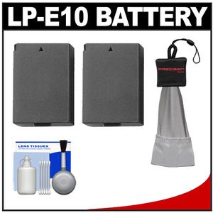 Power2000 ACD-340 Rechargeable Battery for Canon LP-E10 with Spudz + Cleaning Kit - Digital Cameras and Accessories - Hip Lens.com