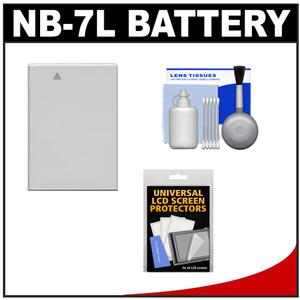 Power2000 ACD-295 Rechargeable Battery for Canon NB-7L with Cleaning Kit - Digital Cameras and Accessories - Hip Lens.com