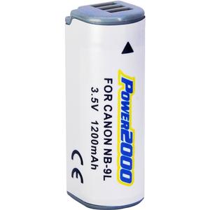 Power2000 ACD-326 Rechargeable Battery for Canon NB-9L - Digital Cameras and Accessories - Hip Lens.com