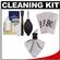 Precision Design 6-Piece Camera & Lens Cleaning Kit with Blower, Brush, Fluid, Cloth, Tissues & Tips + 3 Microfiber Cleaning Cloths