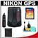 Precision Design GP-1 GPS Geotag Adapter Unit & Shutter Cord for Nikon Digital SLR Cameras with 16GB SD Card + Cleaning Kit for D800, D7000, D5100, D5000, D3200, D3100