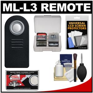 Precision Design ML-L3 Wireless Shutter Release Remote Control for Nikon Cameras with Cleaning Kit for Df D610 D750 D7100 D7200 D5200 D5300 D5500 D3200 D3300 Precision Design ML-L3 Wireless Shutter Release Remote Control for Nikon Cameras with Cleaning Kit for Df D610 D750 D7100 D7200 D5200 D5300 D5500 D3200 D3300