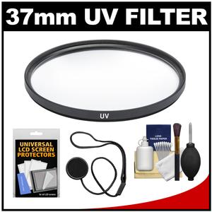 Precision Design 37mm UV Glass Filter with DSLR Camera & Lens Cleaning Kit Precision Design 37mm UV Glass Filter with DSLR Camera & Lens Cleaning Kit
