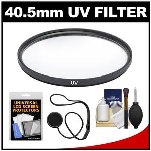 Precision Design 40.5mm UV Glass Filter with DSLR Camera & Lens Cleaning Kit Precision Design 40.5mm UV Glass Filter with DSLR Camera & Lens Cleaning Kit