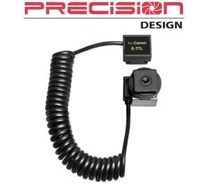Precision Design Heavy Duty Off-Camera Flash Ext Cord - Canon EOS E-TTL II - Digital Cameras and Accessories - Hip Lens.com