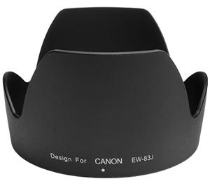 Precision Design EW-83J Lens Hood for the Canon 17-55mm f/2.8 EF-S - Digital Cameras and Accessories - Hip Lens.com
