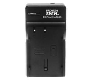 Premium Tech Professional Travel Charger for Canon NB-6L / Samsung SLB-10A Battery