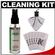 Purosol All Natural Optical Molecular Lens Cleaner (2 Fl. Oz.) with Spudz + 6 Microfiber Cleaning Cloths