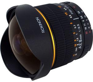 Rokinon 8mm f/3.5 Aspherical Fisheye Manual Focus  Automatic Lens (for Nikon Cameras) - Digital Cameras and Accessories - Hip Lens.com
