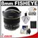Rokinon 8mm f/3.5 Aspherical Fisheye Manual Focus Lens (for Canon EOS Cameras) with Accessory Kit