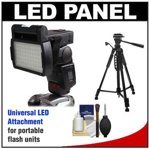 RPS Studio LED Video Light Panel Attachment for Portable Flash with Tripod + Cleaning Kit - Digital Cameras and Accessories - Hip Lens.com