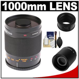 Samyang 500mm f/8.0 Mirror Lens & 2x Teleconverter with Cleaning Kit for Samsung NX Digital Cameras - Digital Cameras and Accessories - Hip Lens.com