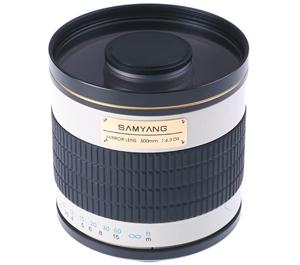 Samyang 500mm f/6.3 Mirror Lens (White) (T Mount) - Digital Cameras and Accessories - Hip Lens.com