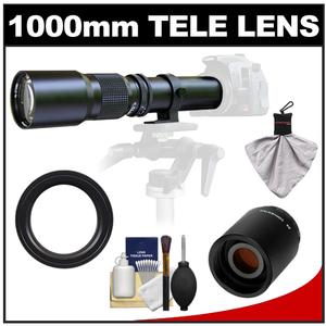 Samyang 500mm f/8.0 Telephoto Lens & 2x Teleconverter with Cleaning Kit for Canon EOS Digital SLR Cameras - Digital Cameras and Accessories - Hip Lens.com
