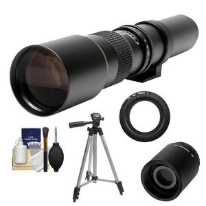 500mm 1000mm Telephoto Lens Kit for Nikon 1 J1 J2 V1 Digital Camera
