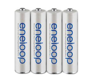 Sanyo eneloop (4) AAA 800mAh Pre-Charged NiMH Rechargeable Batteries - Digital Cameras and Accessories - Hip Lens.com